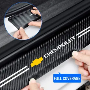 Car Threshold Protection Sticker, Anti-Scratch Scratch Guard, Welcome Mat Decorative Strip, Car Door Edge Modification Decal, Multipurpose Car Decal, Car Door Trim Sticker, Chevrolet Car Accessories