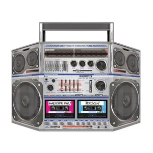 25" Awesome Retro Boombox Cardboard Cutout Stand-Up