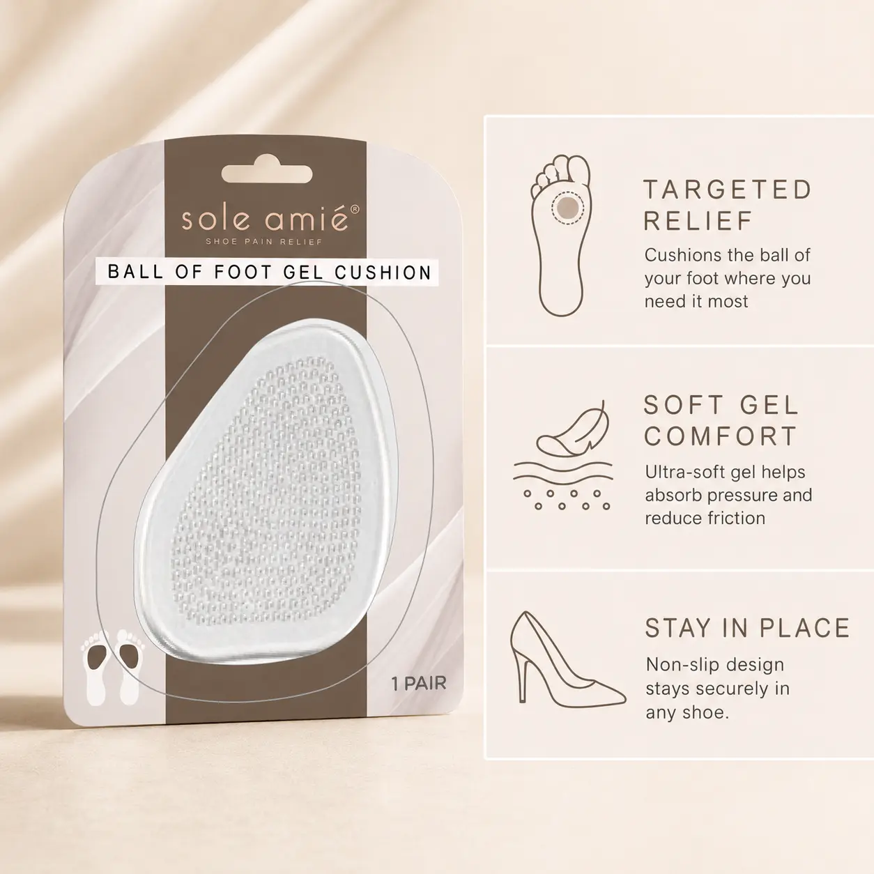 Ball of Foot Gel Cushions