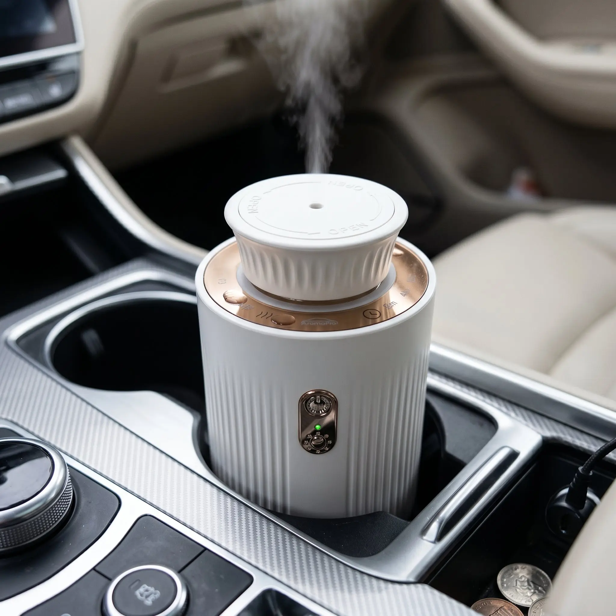 A10 Car Scented Oil Diffuser, Multi-Use Home Fragrance Care Supply, Car Odor Eliminator, Car Aromatherapy Diffuser