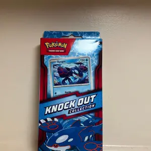 Sealed Pokemon Knock Out Collection (Kyogre Foil) Sealed Box - Authentic, English Collectible Trading Cards