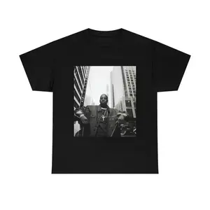 【100% Cotton】Jay-Z T-shirt |   90's Hip Hop Clothing |   Unisex |   Classic Fit |   Adult Size |   Rapper Tee |   Old School Rap |   Streetwear |   Hip Hop Gifts
