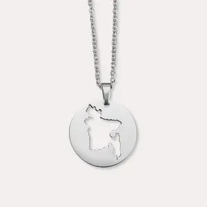 Bangladesh Map Necklace