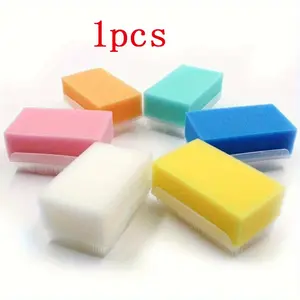 Sensory Magic Bath Sponge: Autism Treatment, Surgical Scrub, Body Scrubber, Tactile Massage, Cleaning Brush, Bath & Shower Accessories - Made with Natural Sponge Material