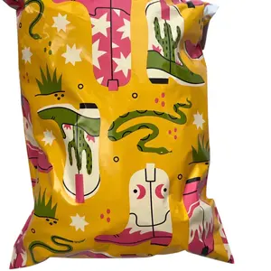 Matching Shipping Set - 100 Poly Mailers & 100 Package Insert Thank You Cards