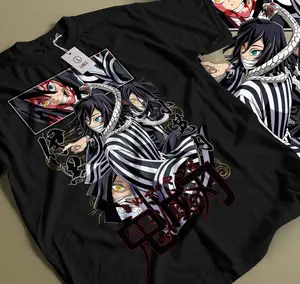 [Sale up to 50%], [Free Ship] Obanai iguro demon slayer t-shirt, anime kimetsu no yaiba snake hashira lot, Vintage, Trendy, Anime
