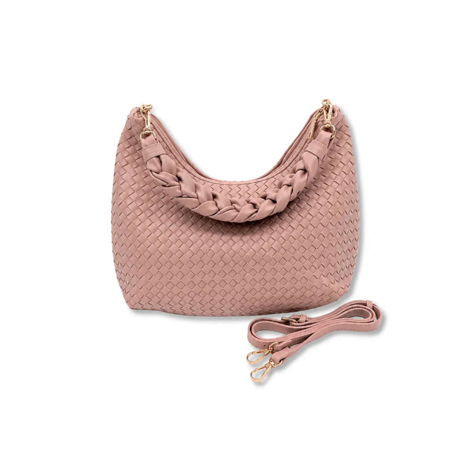 KellyRose Woven Convertible Shoulder Bag
