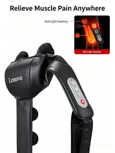 Lemove Cervical Neck & Shoulder Acupressure Massager — Wearable Trigger-Point Massage Wrap with Adjustable Strap for Neck, Shoulders & Upper Back Relief