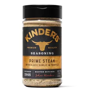Kinder's Prime Steak with Black Garlic and Truffle Seasoning, 7.9 oz.