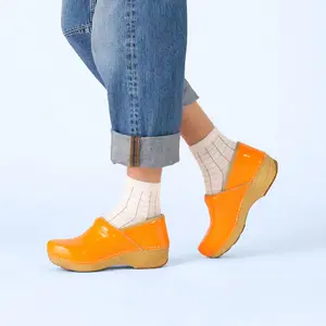XP 2.0 Orange Neon Patent Clog