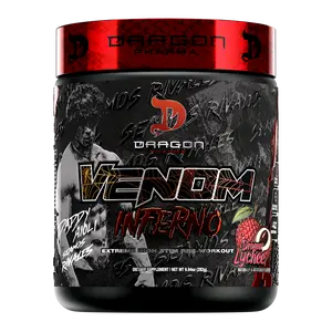 Dragon Pharma Venom Inferno Pre-Workout Fitness Supplement (40/20 Servings) Powder Healthcare Edible Dragon Pharma Venom Inferno Pre-Workout Fitness Supplement (40/20 Servings) Powder Healthcare Edible
