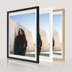 Wooden Wall Art Poster Frame 30x40cm/12×16inch, Fits 28x38cm Photos, Multiple Colors Available, Ideal for Home Decor & DIY Projects, Picture Frame