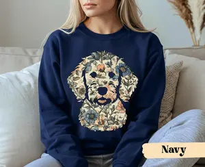 Goldendoodle Mom Sweatshirt - Doodle Mama Gift, Golden Doodle Mom, Mother's Day Present Crewneck Fit