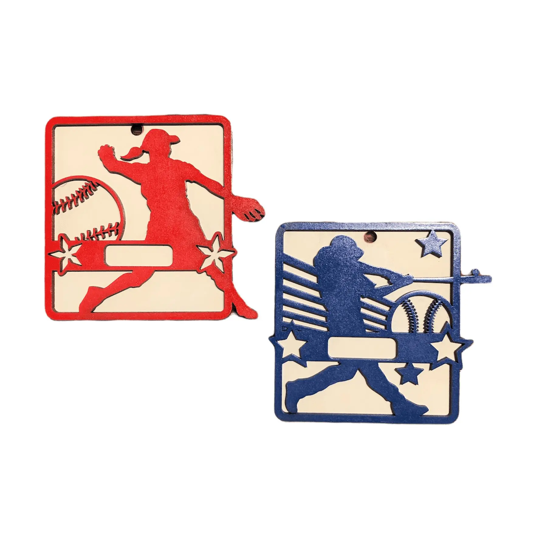 Baseball | Softball ornament - Female or Male Player | Personalized Ornament