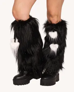 Pretty Privilege Fluffy Leg Warmers 2.0