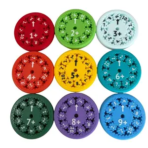 Math Facts Fidget Spinners STEAM For Educational Addition Subtraction Multiplication Division Spinners for Classroom Study or Homeschooling