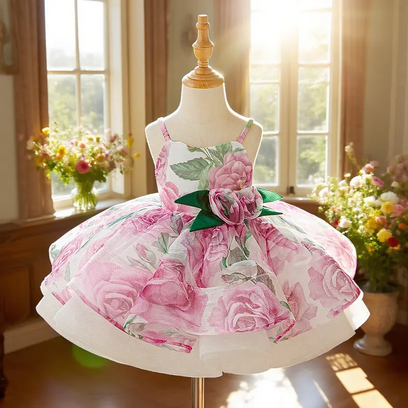 Kids birthday printed dress - TikTok Shop
