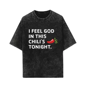 I Feel God In This Chili's Tonight T-Shirt | Restaurant Meme Apparel