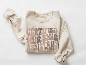 Certified Nursing istant Sweatshirt • Boho CNA Sweater • Certified Nursing istant Gifts • Graduation Gift for CNA • Nurse Aid Crewneck