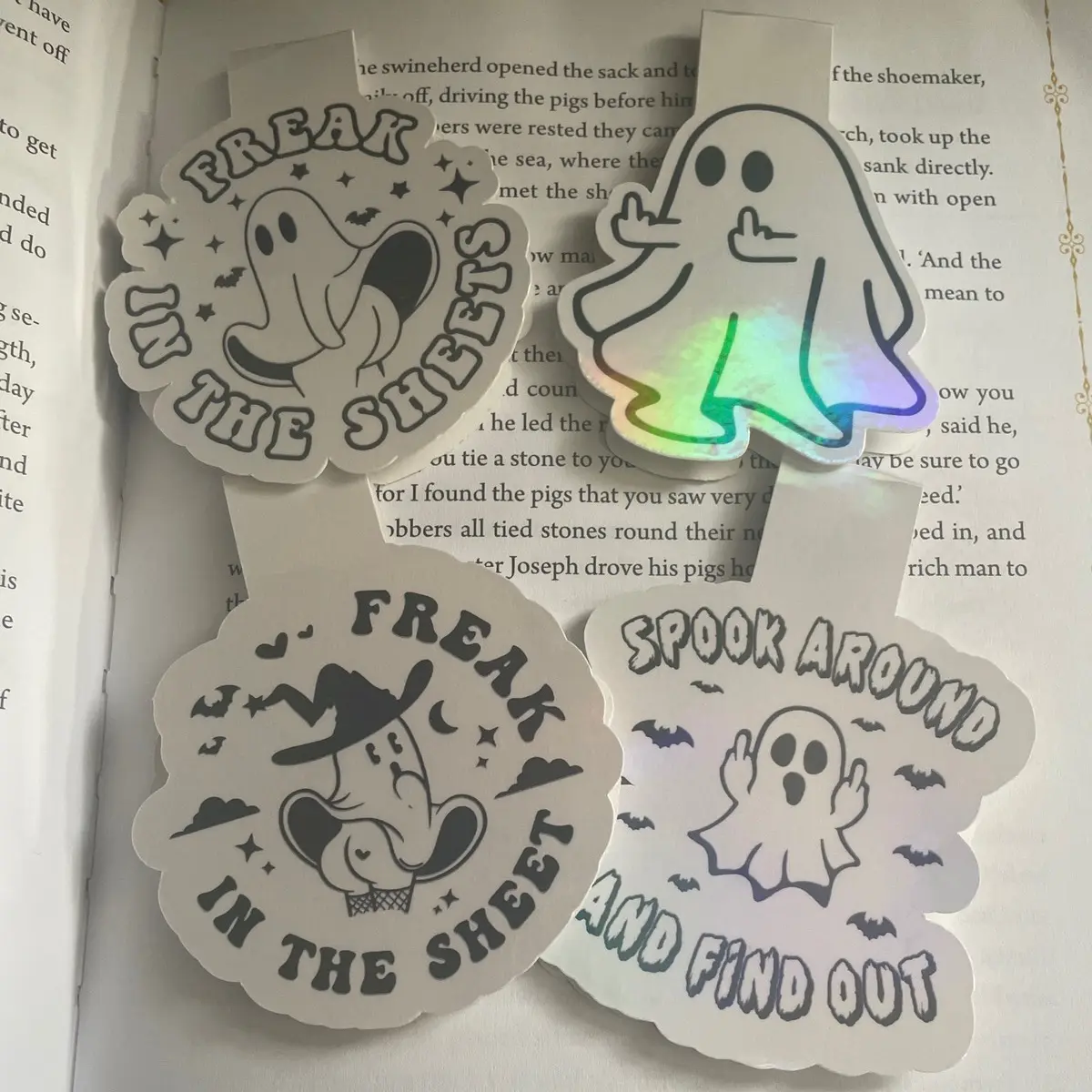 Freak in the Sheetz magnetic bookmark