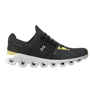 On Cloudswift Men Running Sneakers Magnet/Citron