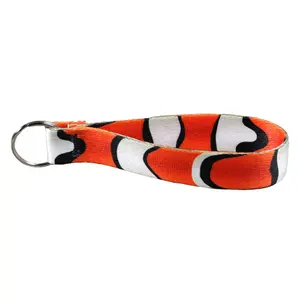 Northwest Straps Polyester Fish Theme Keychain Wristlet - Unisex Casual Fashion Accessory with Reinforced Stitches, Functional for Keys, Bags