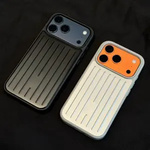 Luggage-style phone case suitable for iPhone 17 Pro Max, iPhone 16 Pro Max/15/14
