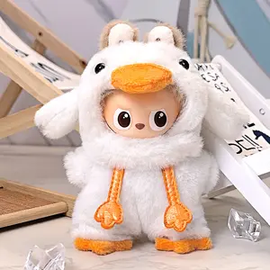 Clothes Set For 4.0 LABUBU, Pin For Love 10cm Doll Outfit, Doll Outfit Festive Accessories (NO DOLL)