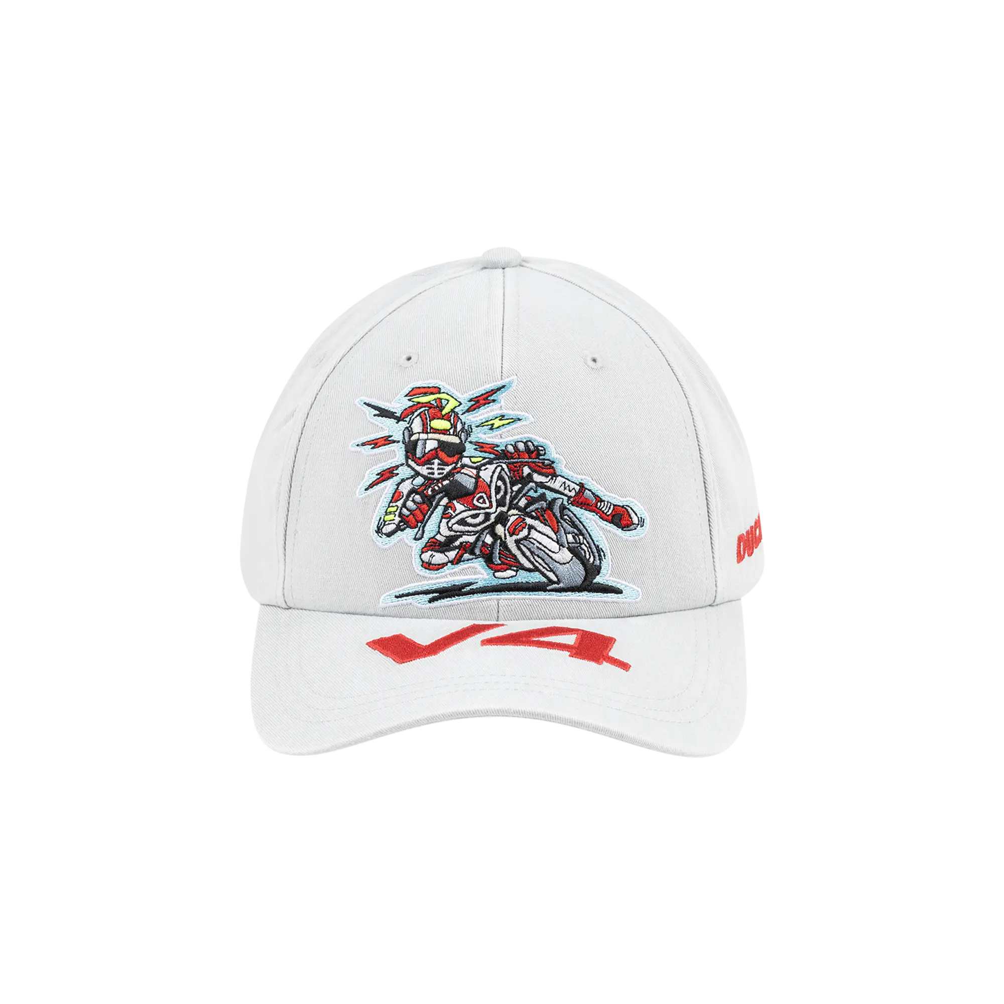 Supreme Ducati 6-Panel Hat "White"