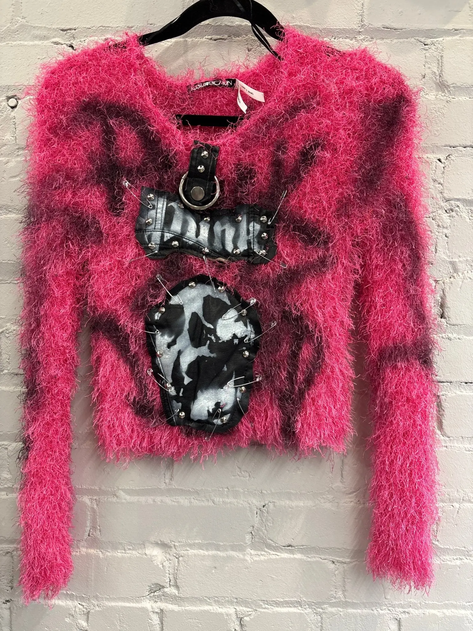 Punk Pink Skull Sweater Punk Pink Skull Sweater