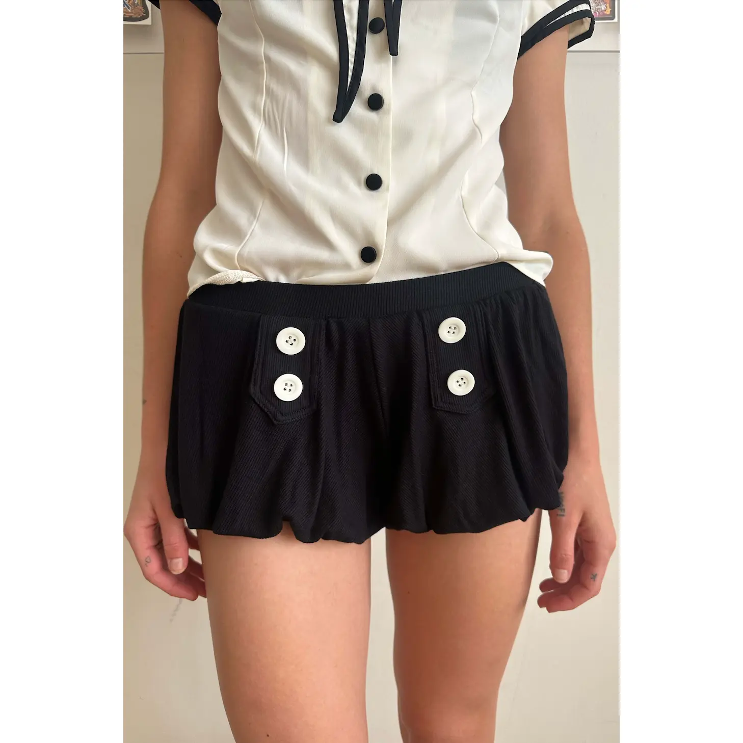 Sailor Bloomer Shorts Noir Sailor Bloomer Shorts Noir