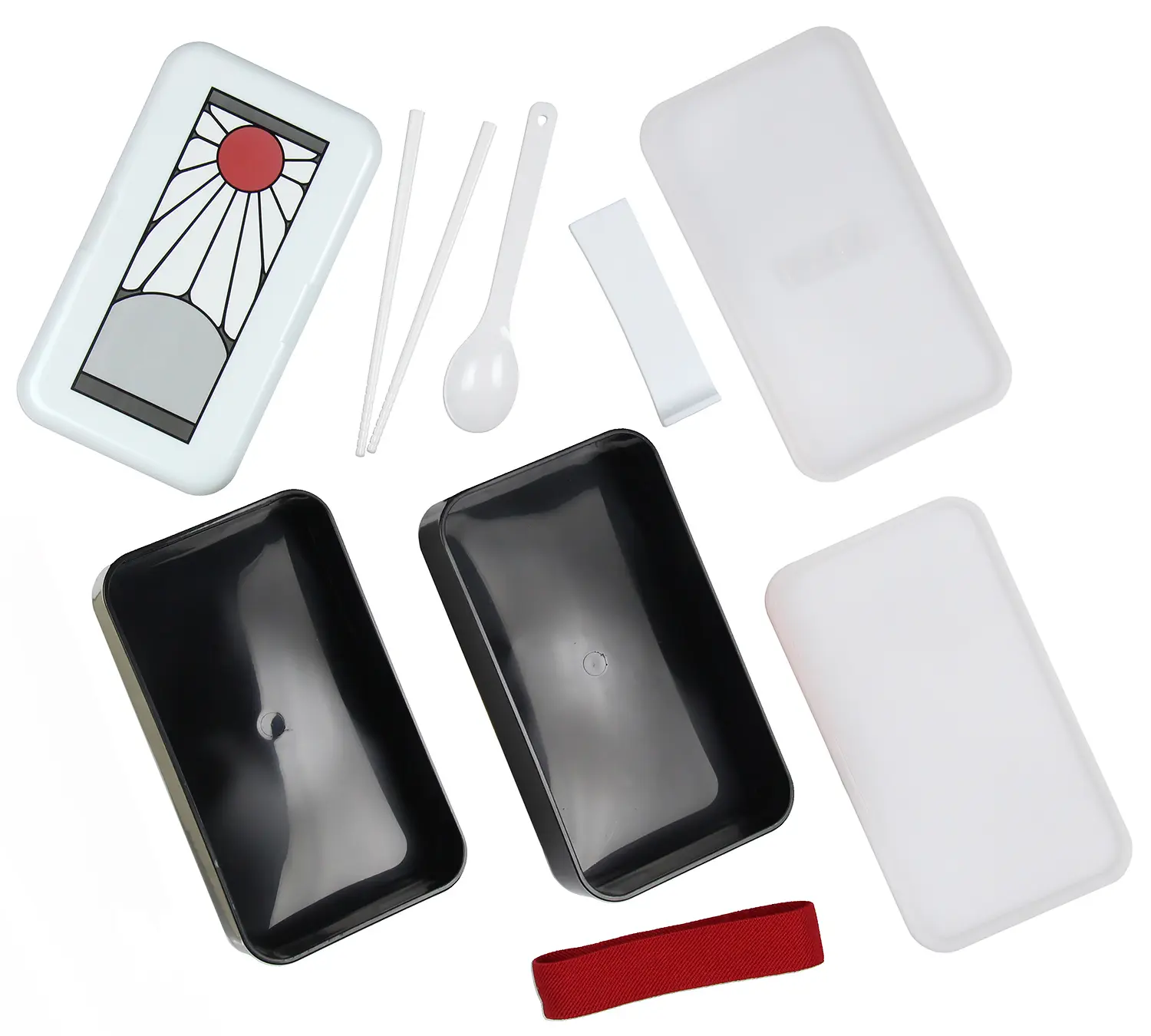 Demon Slayer Manga Anime Single Portion Compartment Bento Lunch Box 7"