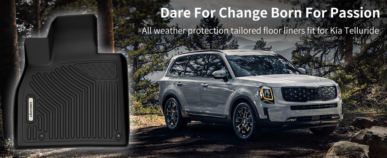 YITAMOTOR Floor Mats Fit for 2020-2025 Kia Telluride with 2nd Bucket Seats Without Center Console, All Weather Fit for Kia Telluride Accessories Floor Mats Liners 3 Row & Cargo Liner Car Mats Set YITAMOTOR Floor Mats Fit for 2020-2025 Kia Telluride with 2nd Bucket Seats Without Center Console, All Weather Fit for Kia Telluride Accessories Floor Mats Liners 3 Row & Cargo Liner Car Mats Set