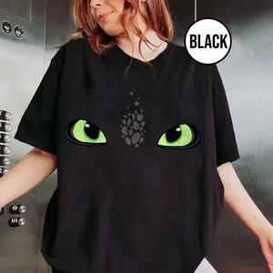 Toothless and Light Fury Shirt, Cute Toothless Epic Universe Tee, How To Train Your Dragon Shirt