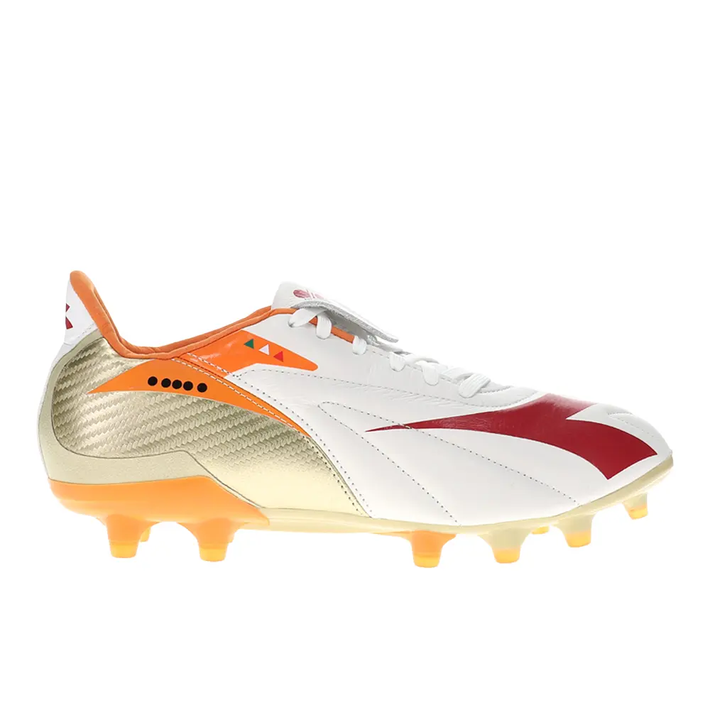 diadora Mens Maximus Elite Ita T Slx Soccer Cleats  - Gold, White