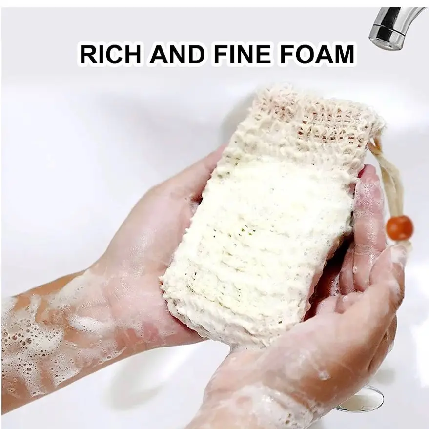 Exfoliating Foaming and Drying Soap bag Exfoliating Foaming and Drying Soap bag