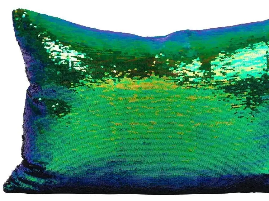 Magical Color Changing Sequin Pillow Cushion - Reversible Throw Pillow for Home Decor