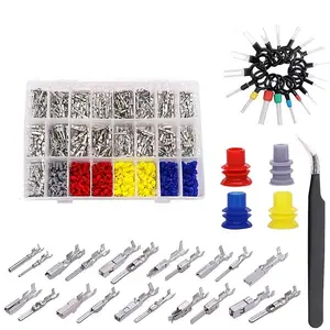 720pcs Car Electrical Wire Terminal Pins Connector Kit 21Type 1/1.5/1.8/2.2/2.8/3.5mm