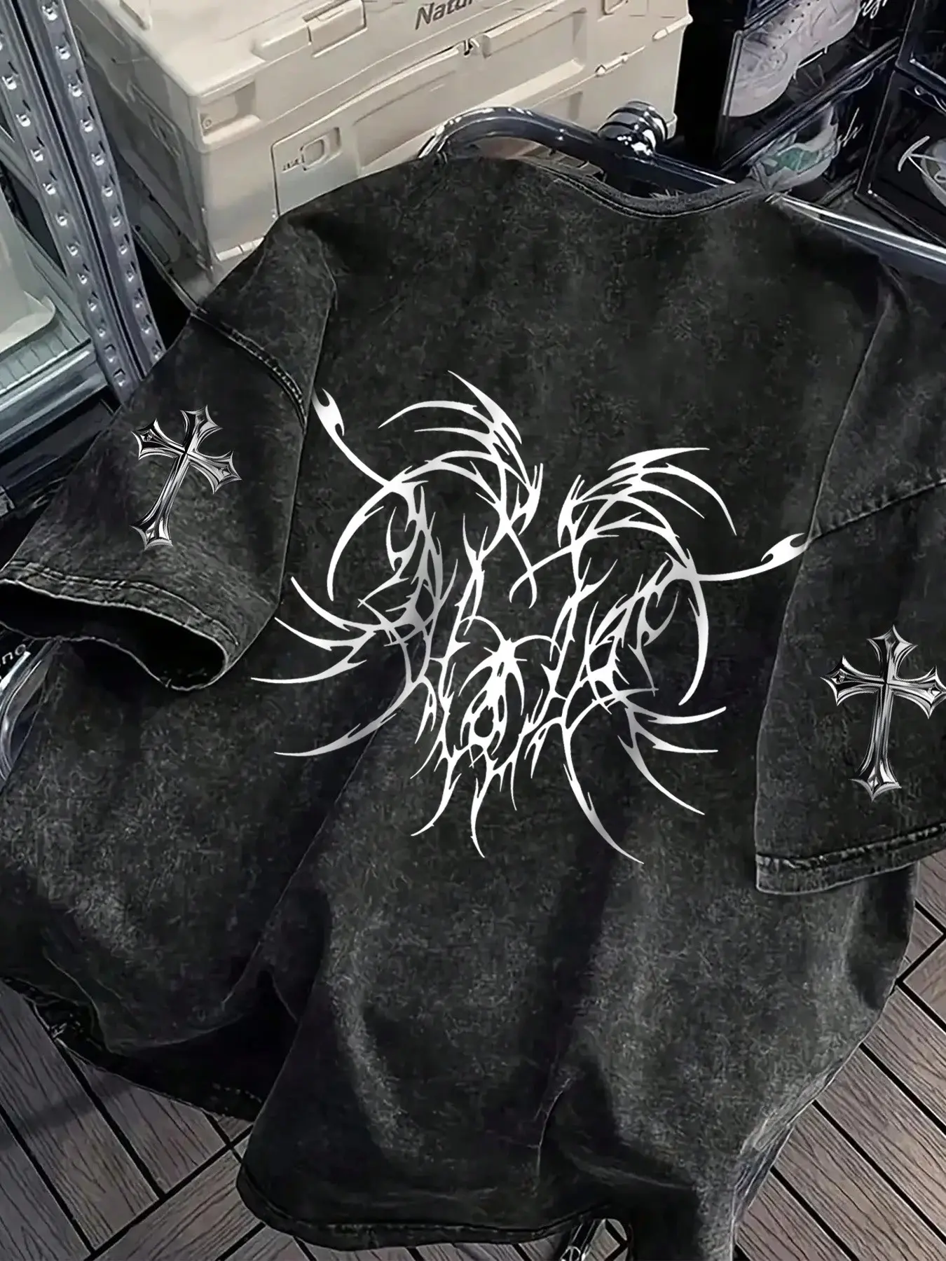 トップス opium england logo knit polo shirts UNISEX OPIUM 00 POLO OVERSIZED FIT. CRAFTED FROM 100% COTTON PIQUE