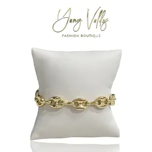 Bracelet Gold Plated Unisex 21cm