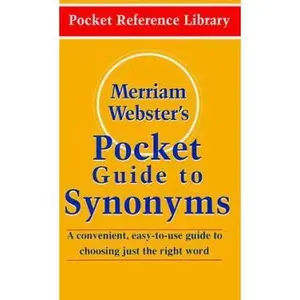 USED-Merriam-Webster's Pocket Guide to Synonyms by Merriam-Webster (Paperback)