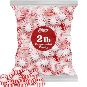Starlight Peppermints Candy Individually Wrapped - Starlight Mints Hard Candy Individually Wrapped Office Candies Mints, Perfect for Office, 2lb