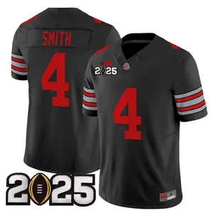 Buckeyes ‘Heritage Stripe’ 2025 CFP Final Patch Vapor Limited Jersey, FOOTBALL JERSEY