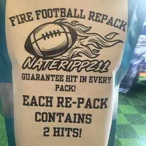 Nate Rippz 11 Football repacks- Football repacks guarantee THREE of the following, numbered, relic, autographed PLUS MORE!!! Guaranteed you will love these packs!!