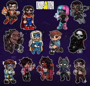 Gifts for friends, souvenirs: Double-sided acrylic keychain