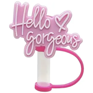 Hello gorgeous straw topper