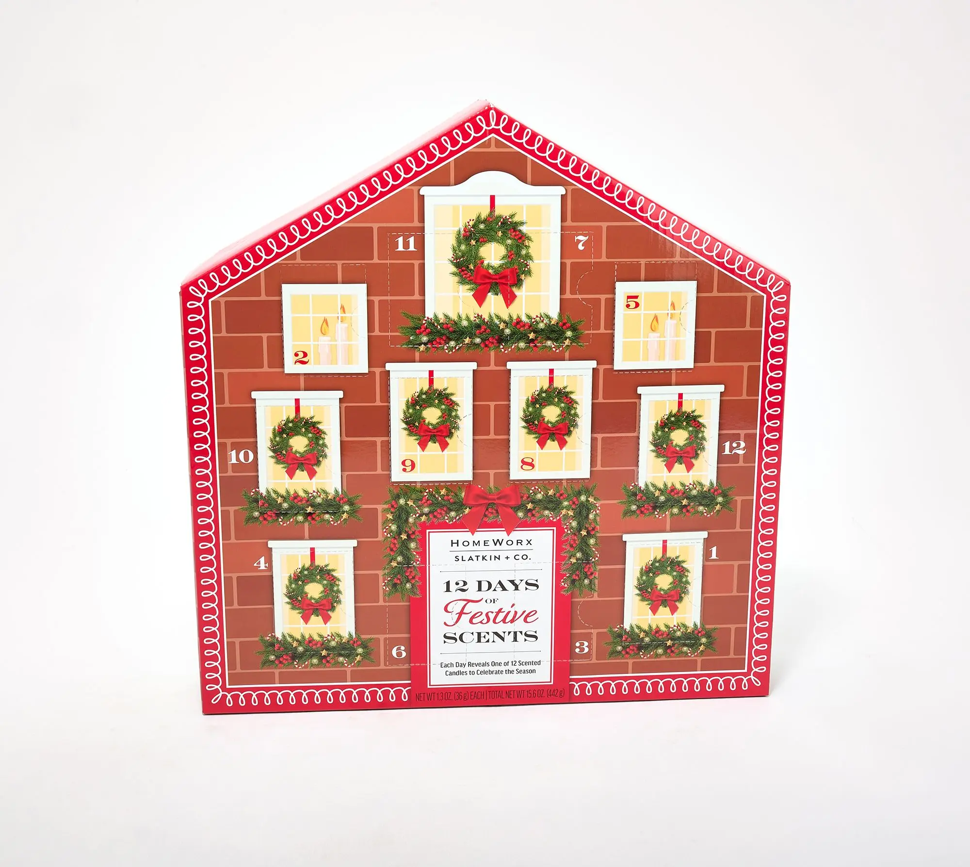 HomeWorx by Slatkin + Co. 12 Day Season's Greetings Advent Calendar HomeWorx by Slatkin + Co. 12 Day Season's Greetings Advent Calendar