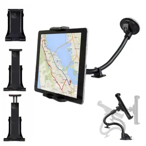 360 °      Rotating Car Windshield Mount Suction Cup Windshield Phone Tablet Holder Compatible with 4.7inch to 12inch iPad iPhone Samsung Smartphone Accessories Holder