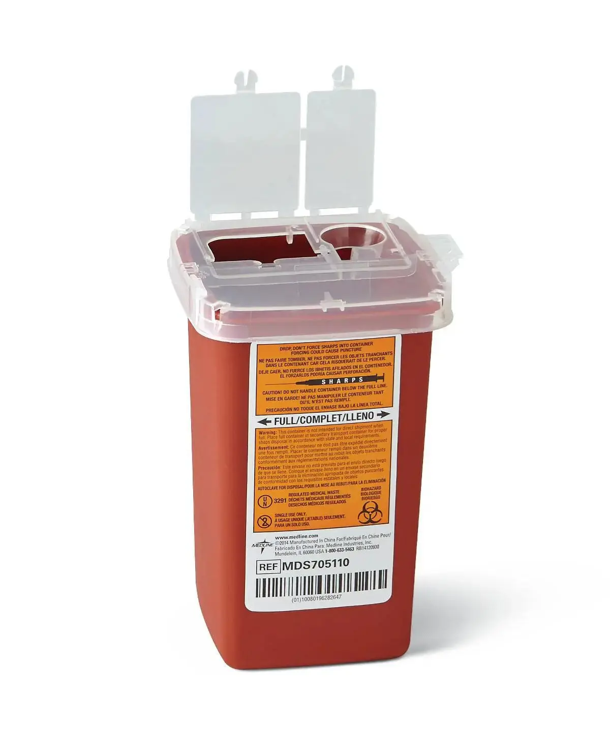 Sharp Container One Quart each Medline Sharp Container One Quart each Medline