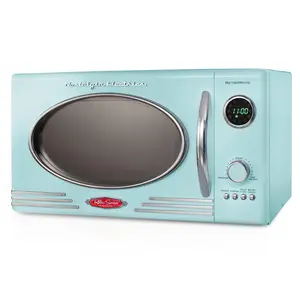 Nostalgia Electrics Retro Series 0.9-Cu. Ft. Microwave Oven